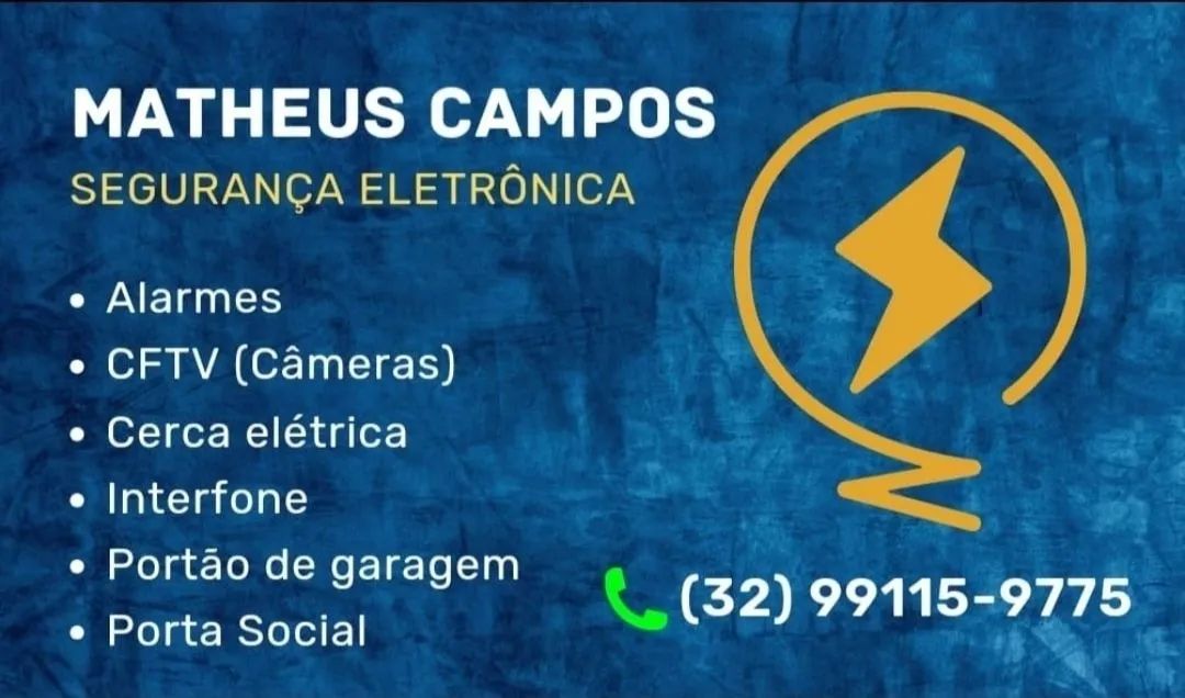 Matheus Campos Segurança Eletrônica  - Foto 2