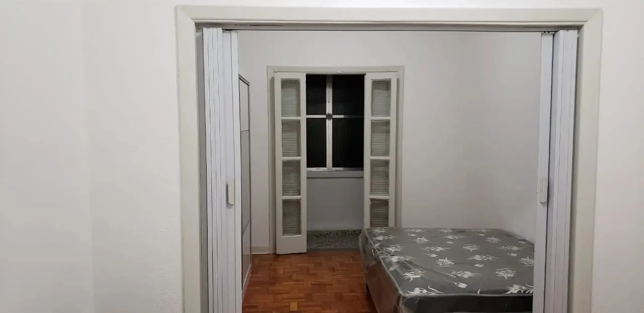 Sala Living ampla para alugar - Boqueirão, Santos/SP