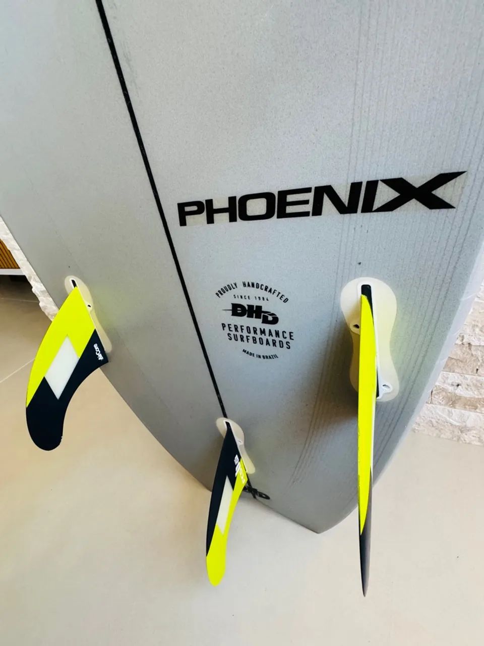 Prancha de Surf DHD PHOENIX + Quilhas e Leash FCS - Foto 3