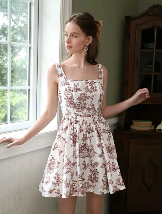 Vestido Floral Princesa