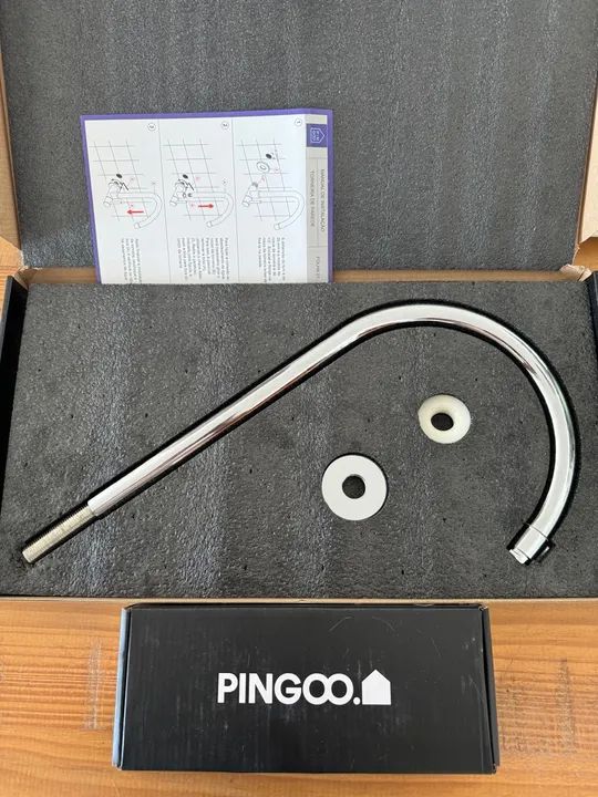 Torneira de Cozinha Pingoô - Cromada