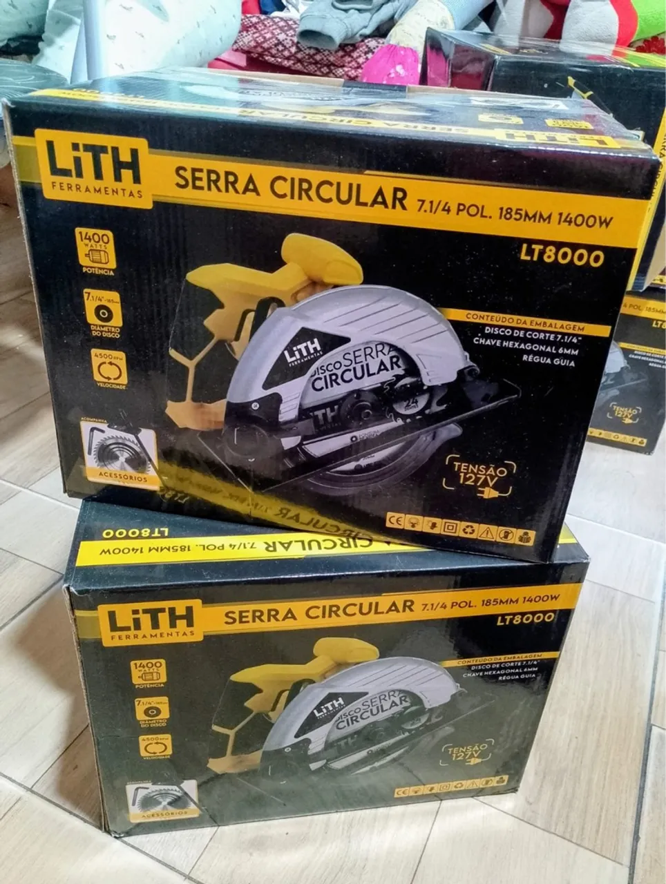Serra Circular LITH LT8000 7.1/4 Pol. 1400W