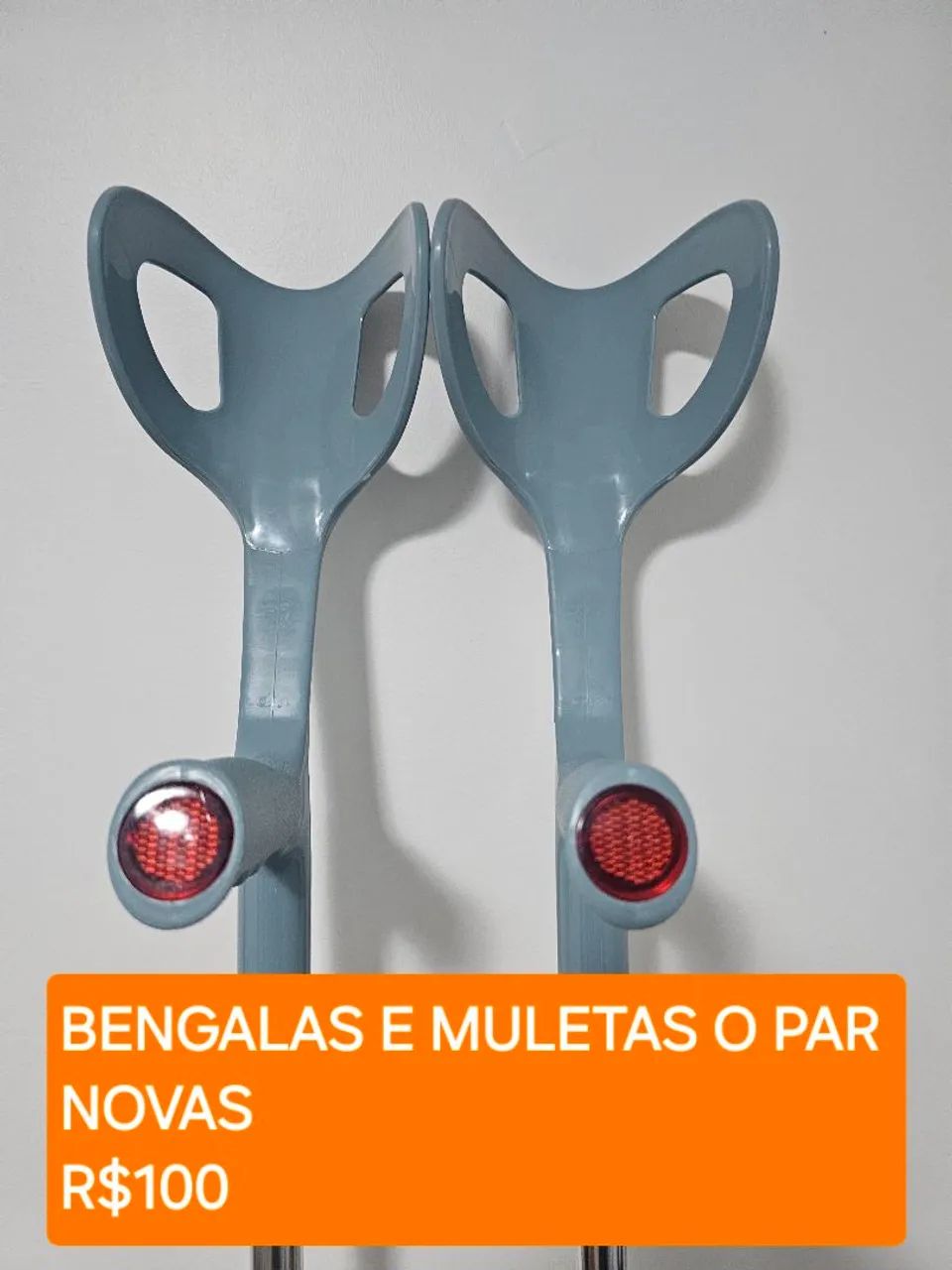 Bengalas e Muletas Novas - Par