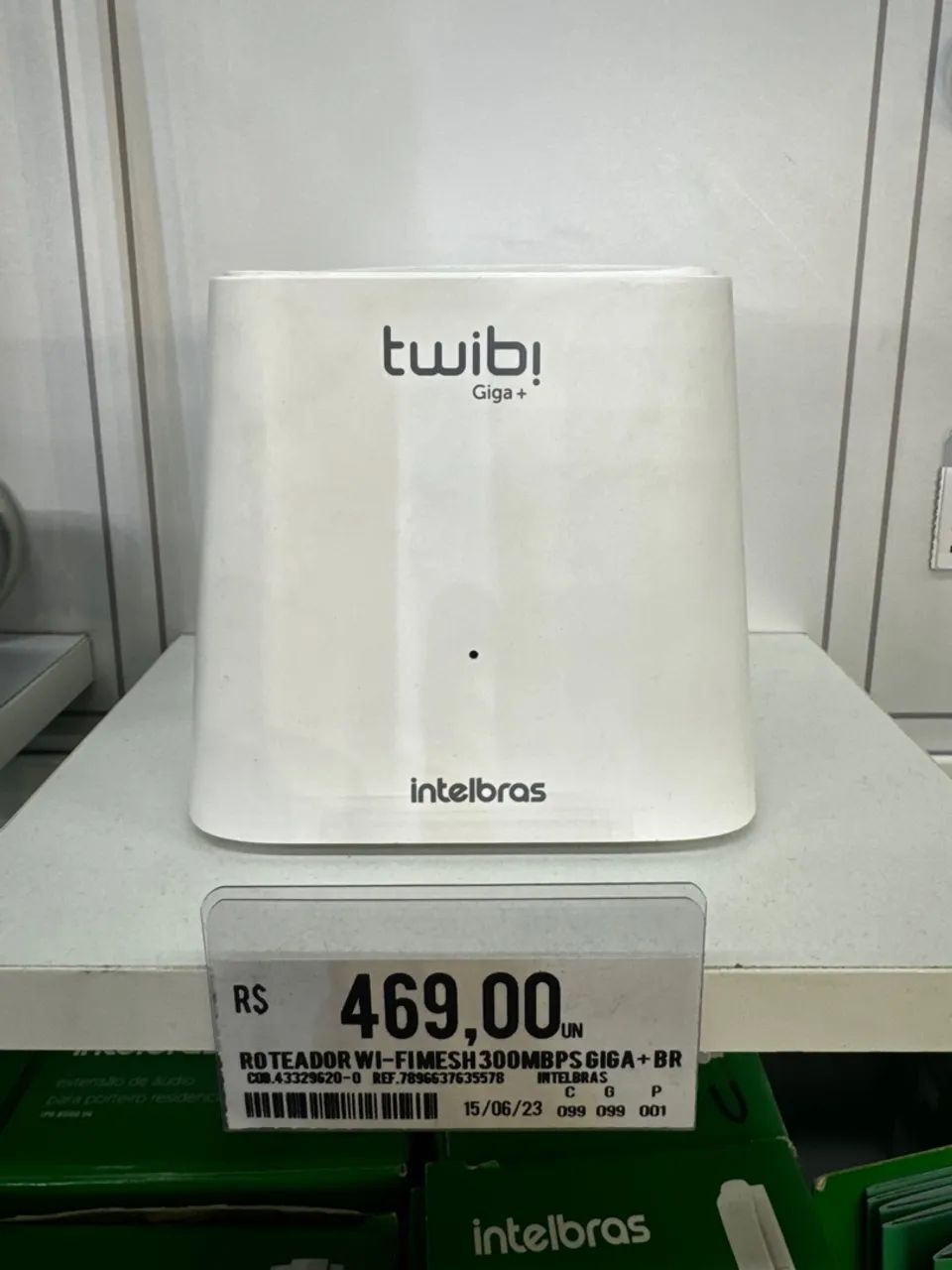 Roteador Wi-fi MESH Intelbrás - Twibi GIGA  - Foto 2