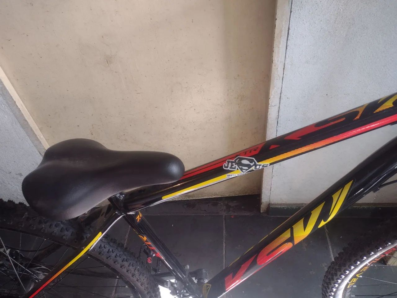 Bicicleta Aro 29 Aço Carbono Ksvj Freios Disco Suspensão 21v - Foto 2