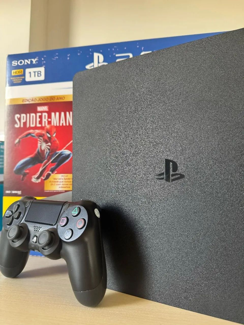 PS4 Slim 1TB 10.01 na caixa  - Foto 2