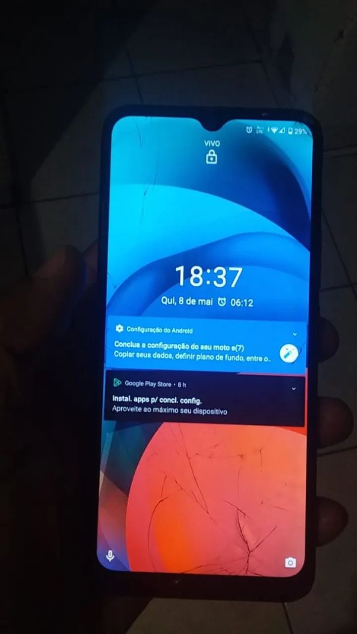 Motorola Moto E7 normal