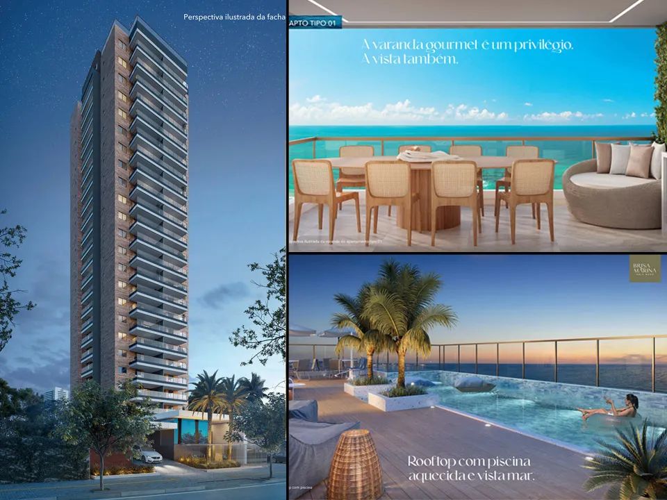 APARTAMENTO 2 QUARTOS COM SUÍTE VARANDA E PISCINA AQUECIDA EM JAGUARIBE - Foto 3
