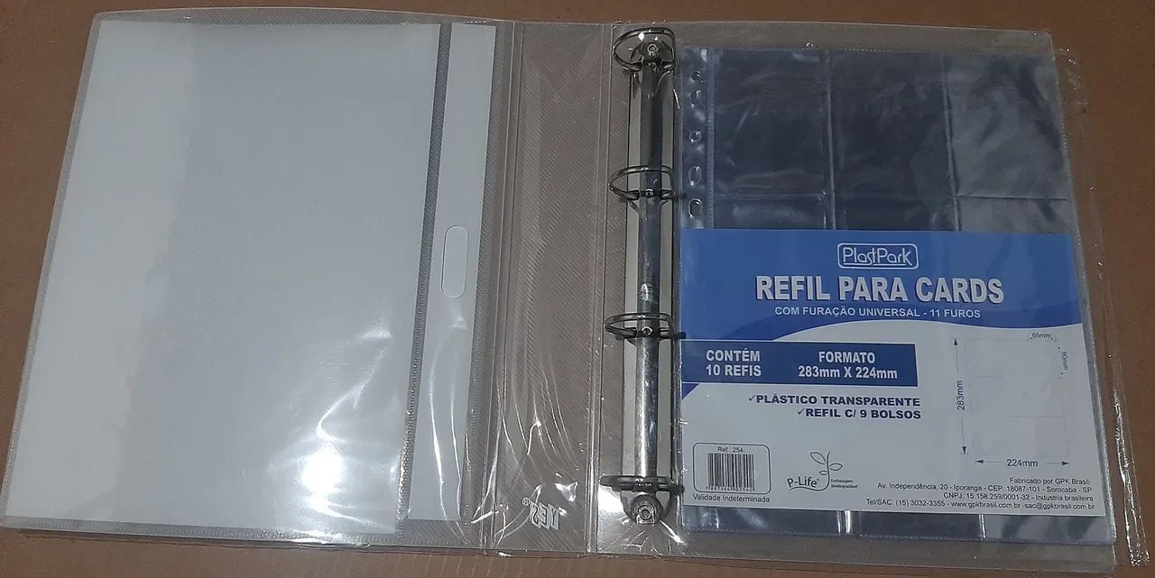 Fichario personalizado de yu-gi-oh + 10 refil para cartas - Foto 2