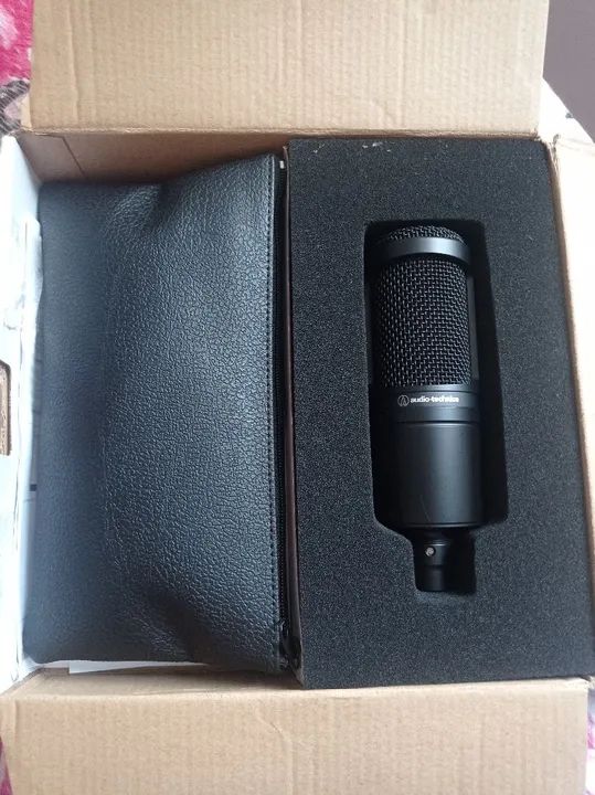 Microfone Condensador Audio-Technica AT2020 Novo - Foto 2