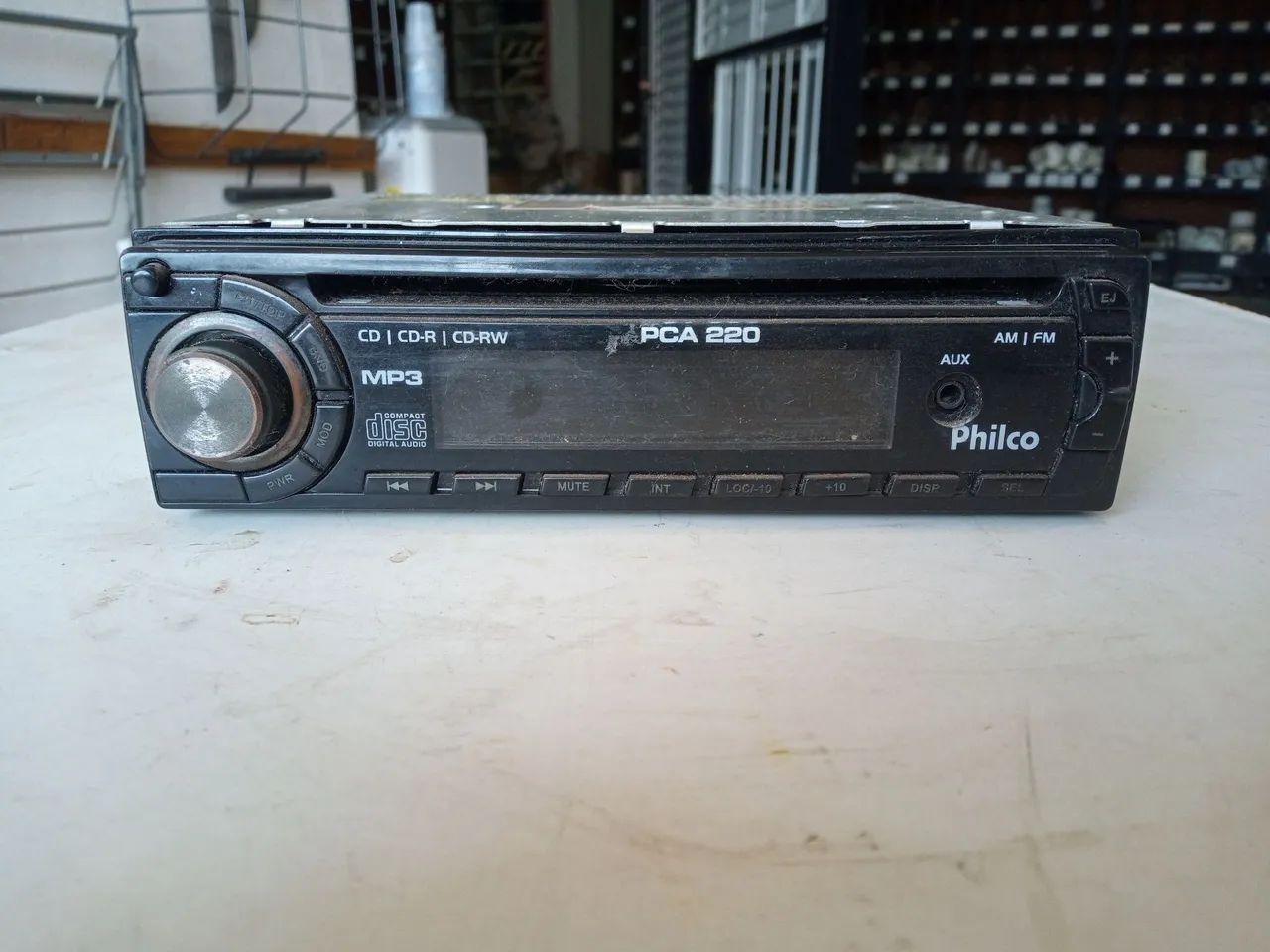 Rádio para carro Philco"não testado"