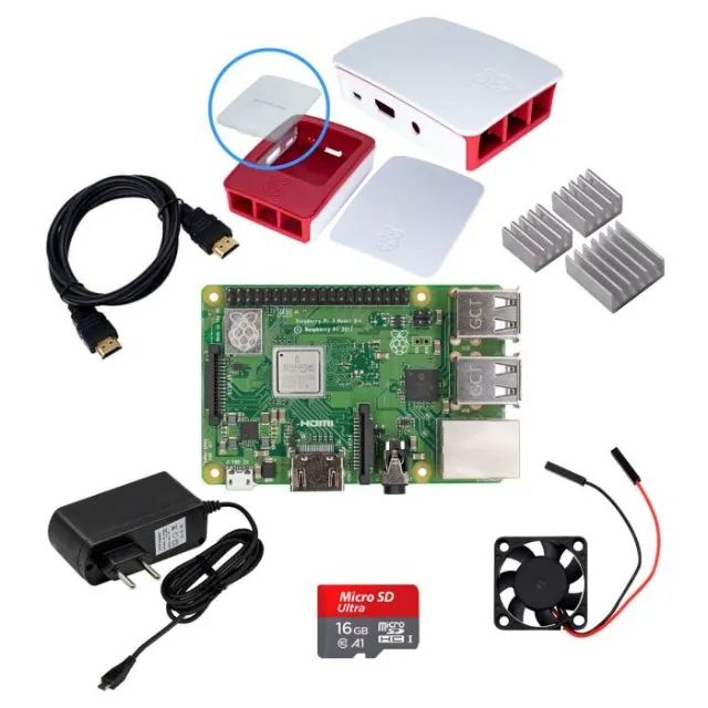 Raspberry Pi 3 B+ Kit Completo - Computadores e Desktops - Taguatinga ...