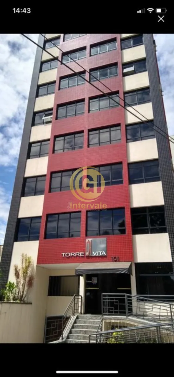 sala comercial em Taubaté Edifício Torre Di Vita 1 banheiro
