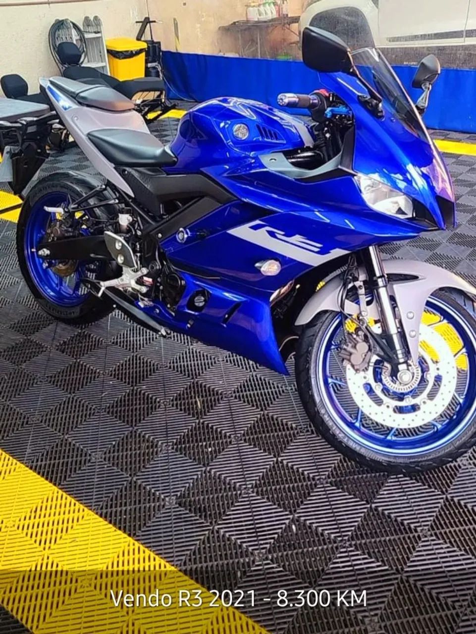 Yamaha R3 20/21 Azul - Foto 3