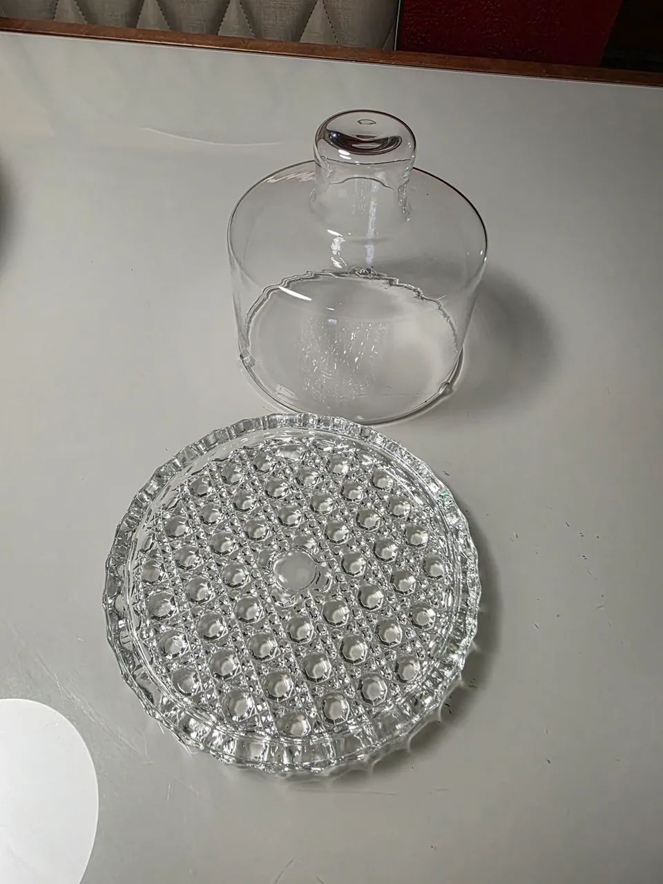 Charmosa queijeira de vidro - Foto 4