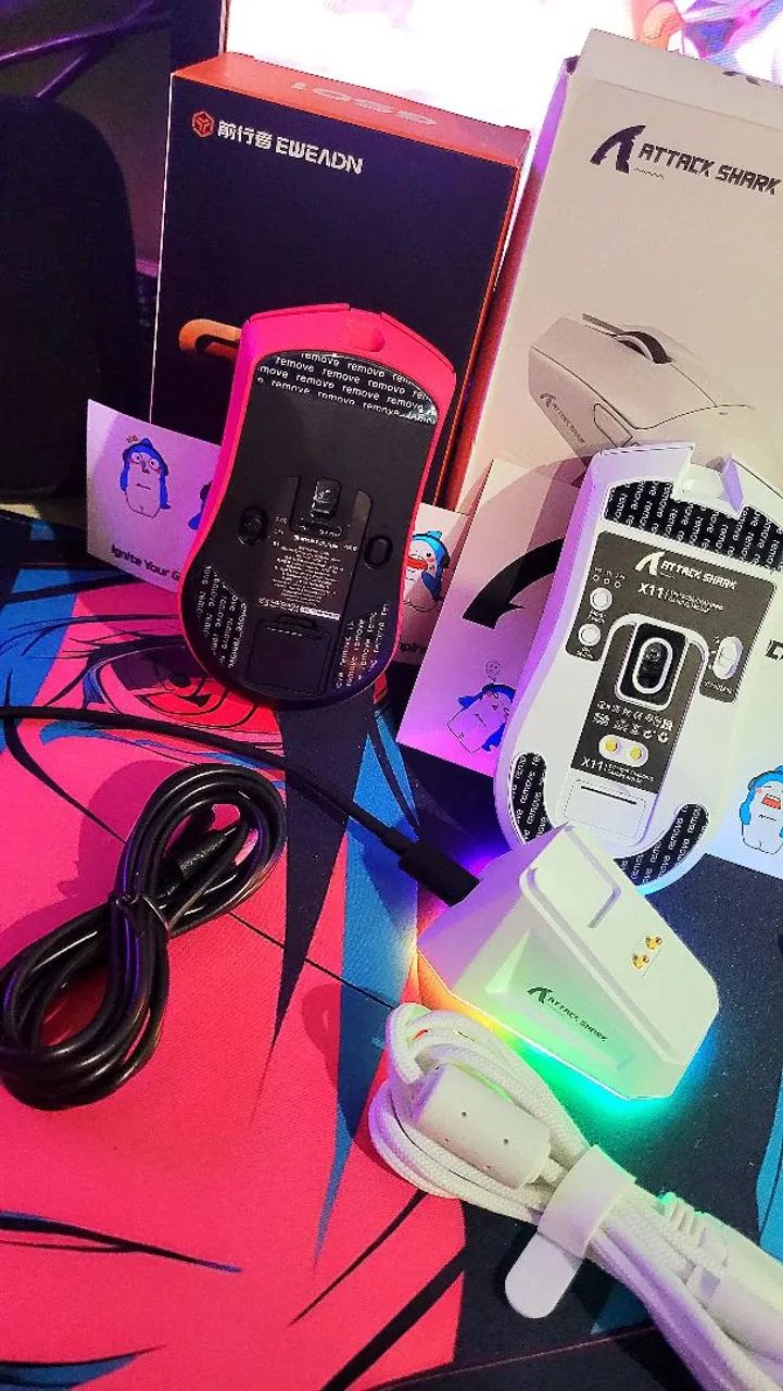 OPORTUNIDADE!! MOUSES GAMERS SEM FIOS (NOVOS) - Foto 5