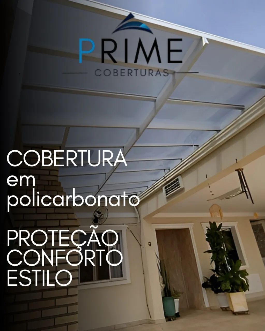 Coberturas em policarbonato 