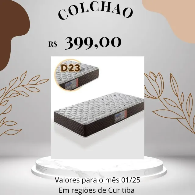 Promoção Colchao D23 - 08/01