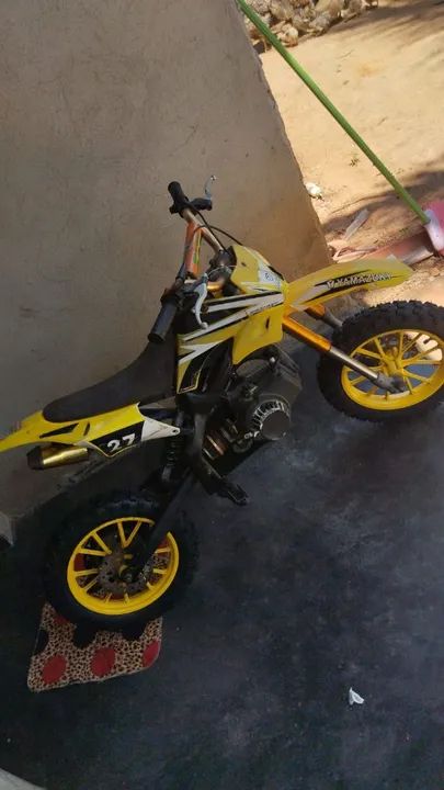 Mini Cross 50cc + motor 2 tempos 80cc- LEIA A DESCRIÇÃO!