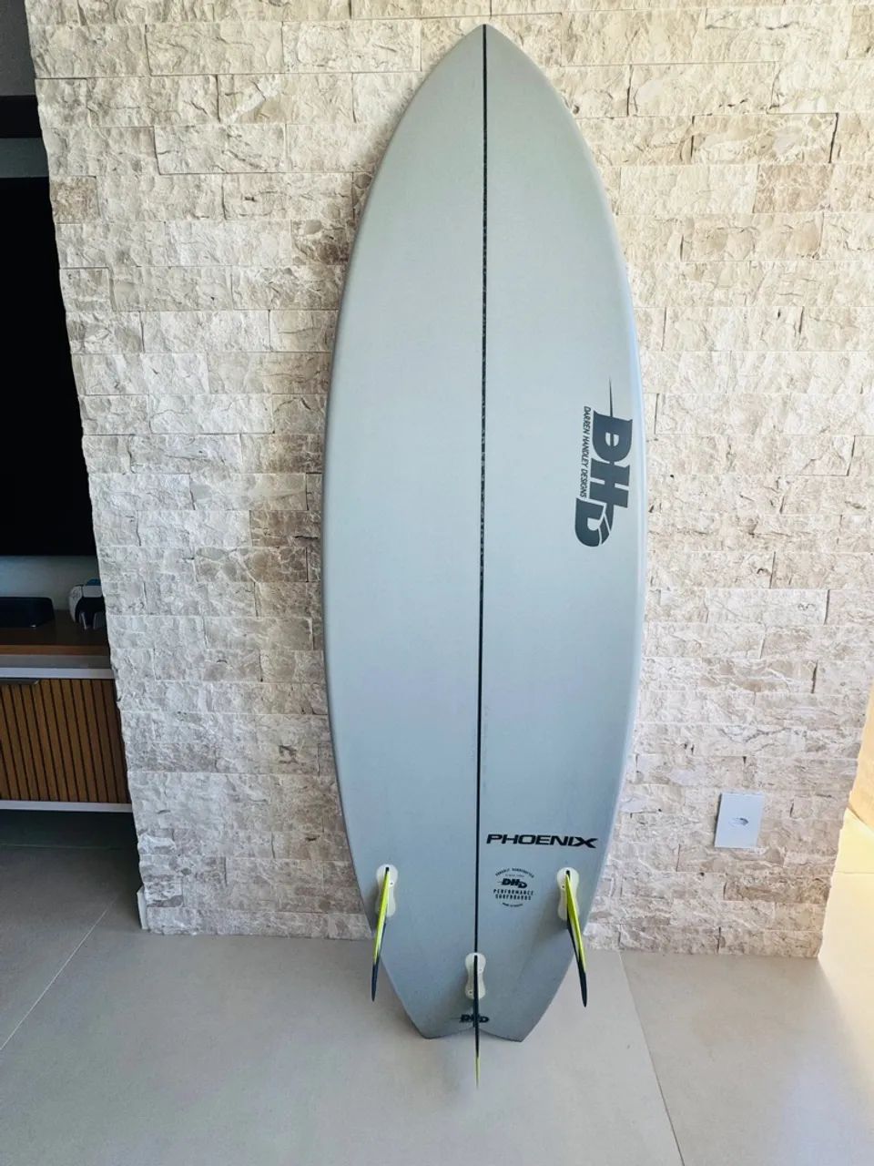 Prancha de Surf DHD PHOENIX + Quilhas e Leash FCS - Foto 2