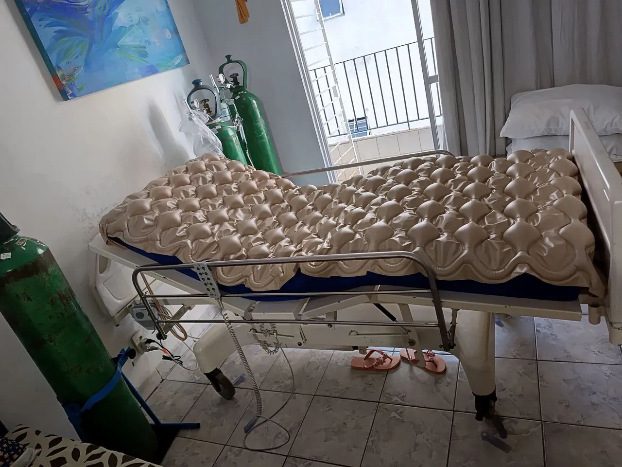 Cama Hospitalar Elétrica com colchão  - Foto 4