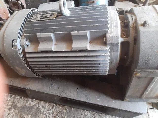 Eurodrive 20cv 1750 Rpm   Motor Redutor / Redução 1/15 Seminovo