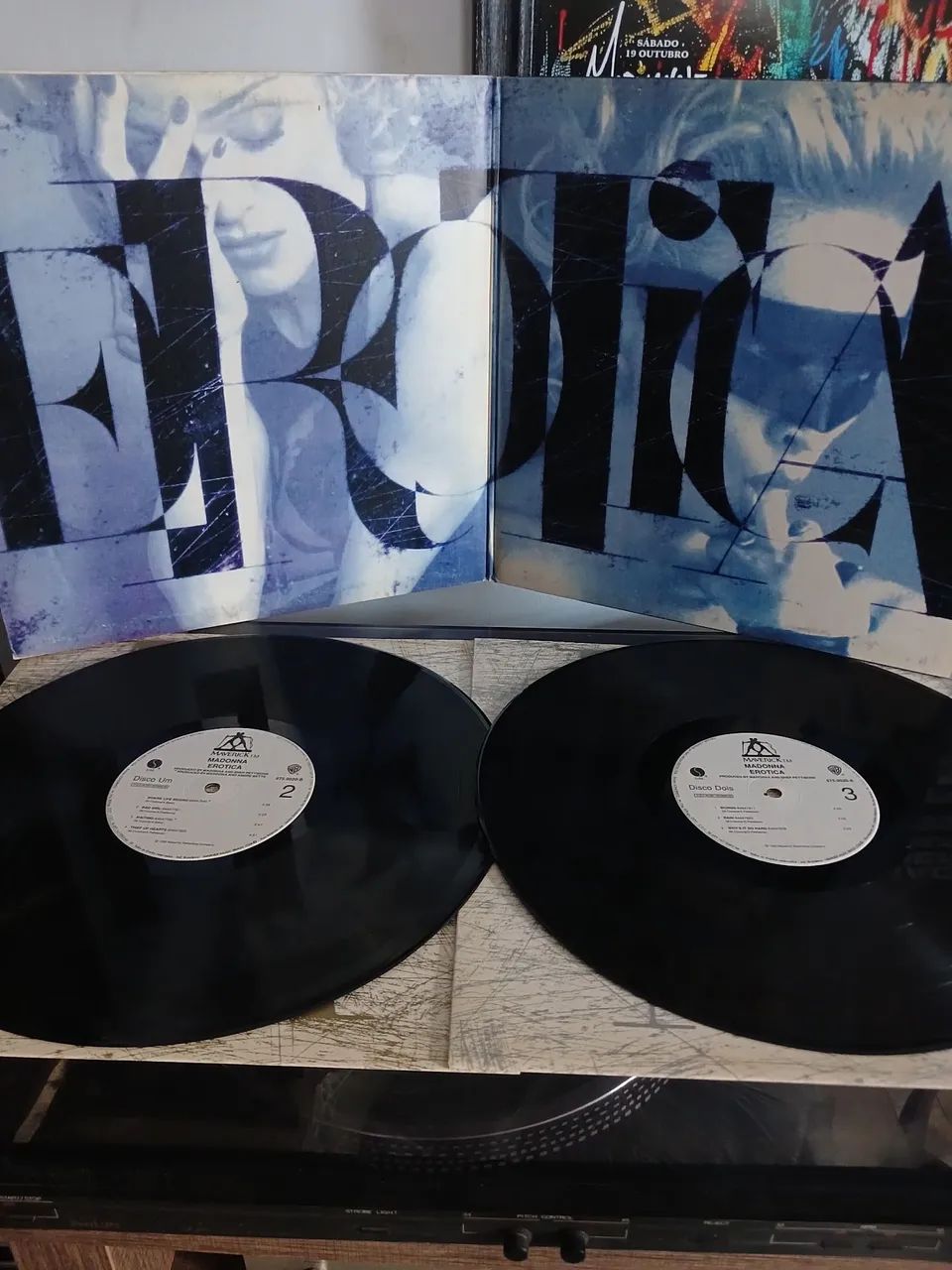  Vinil lp Madonna Erotica - Duplo - Foto 3