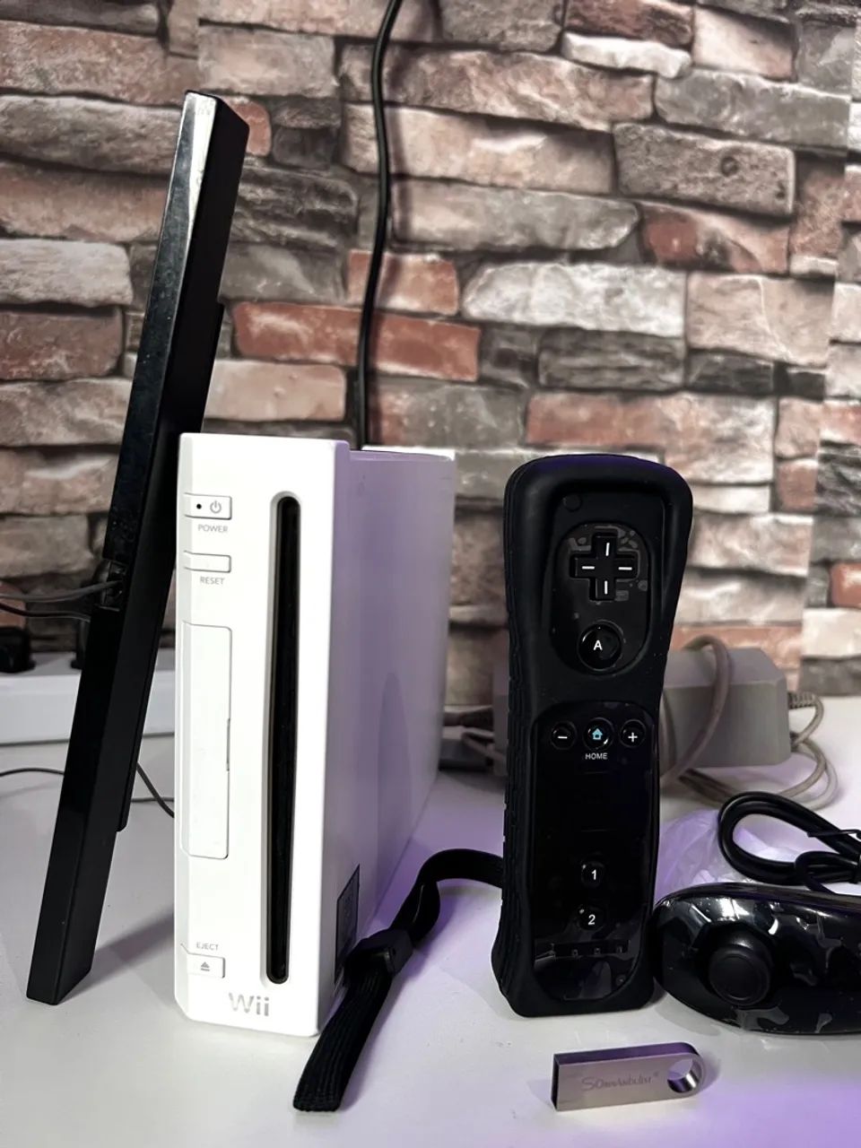 Nintendo Wii semi-novo + jogos  - Foto 5