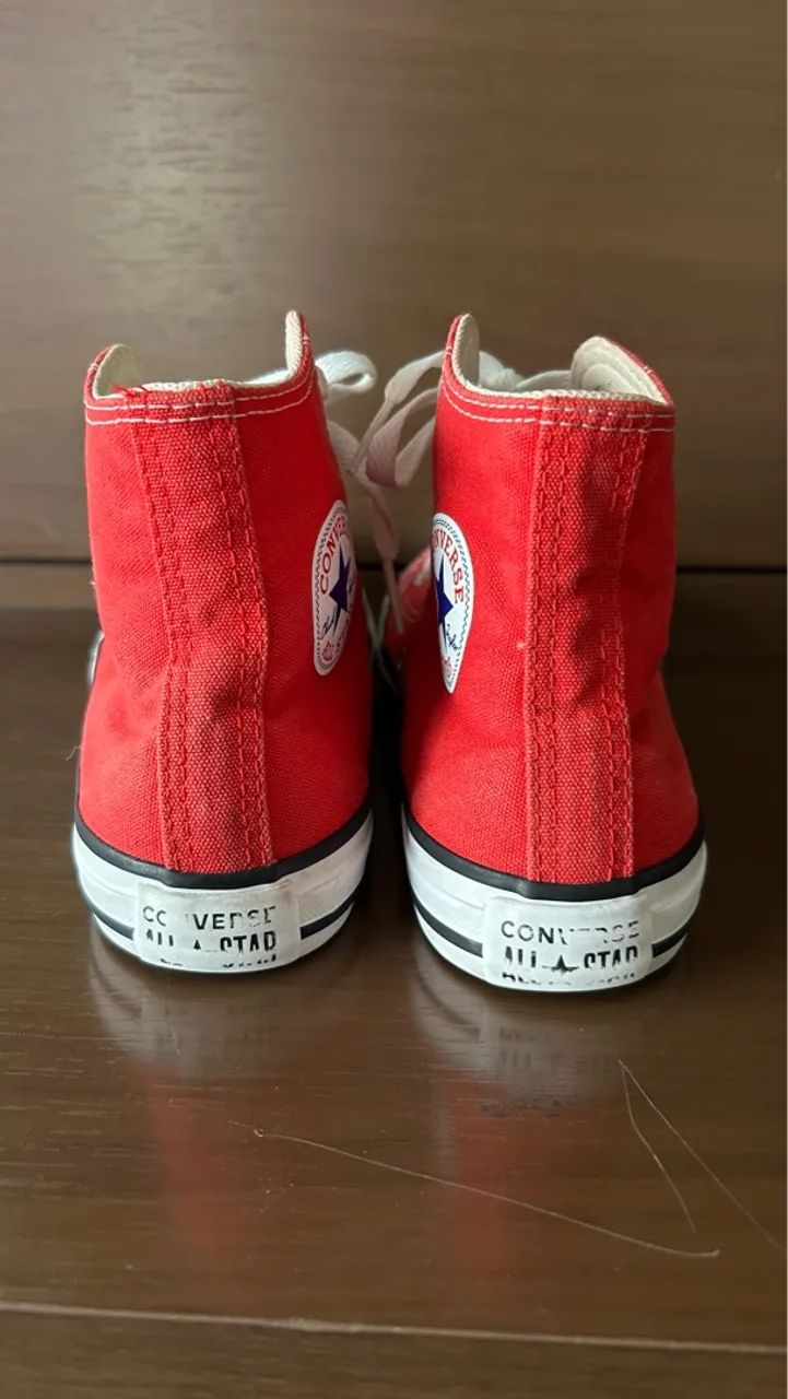Converse All Star Vermelho - Foto 3
