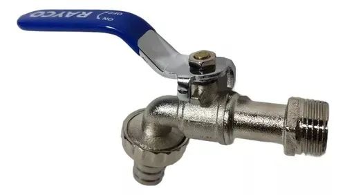 Torneira Esfera 1/2 Polegada Em Metal Para Tanque E Jardim - Foto 3