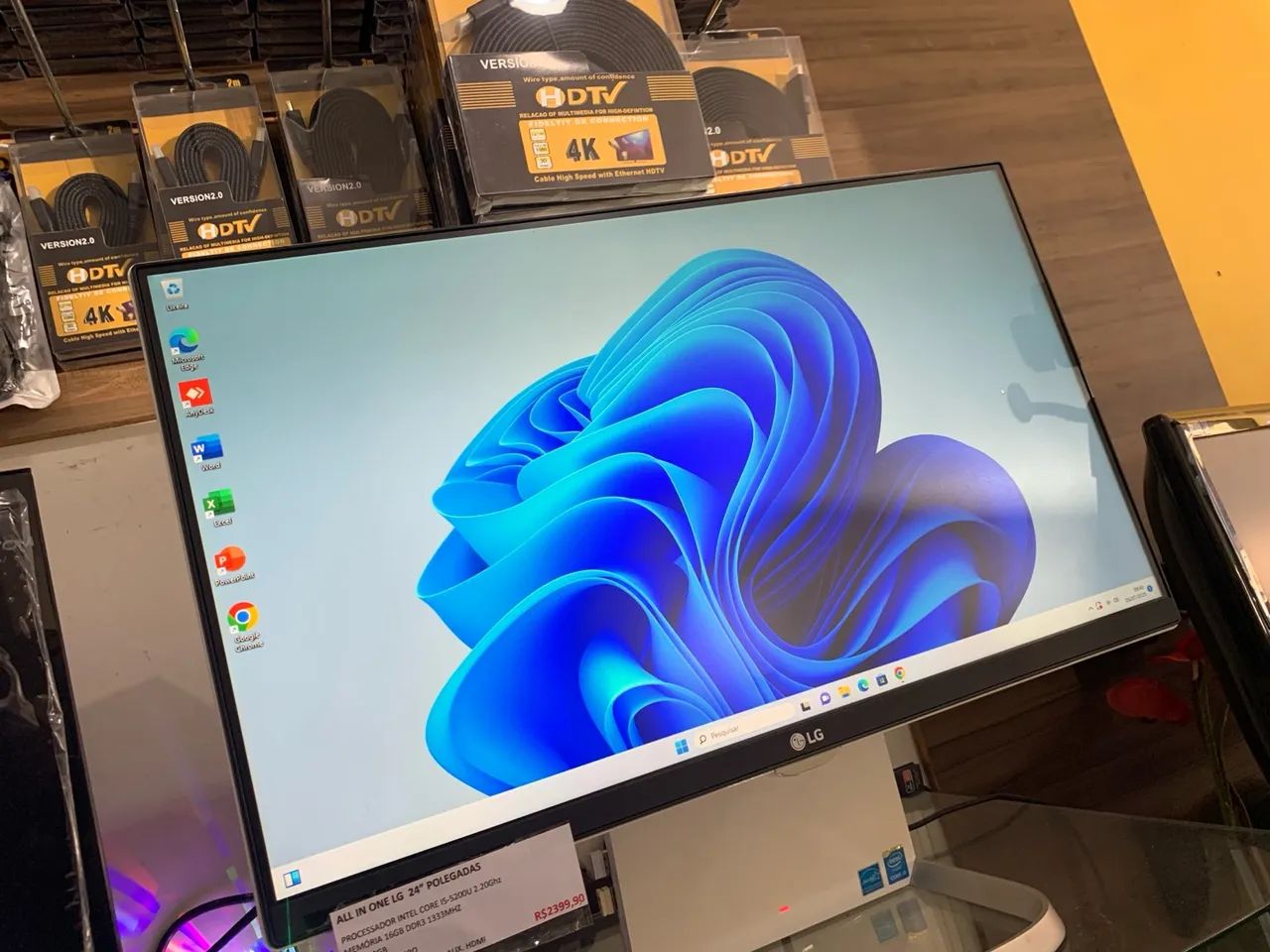 All in One LG 24 Polegadas - Intel Core i5 - Computadores e Desktops ...