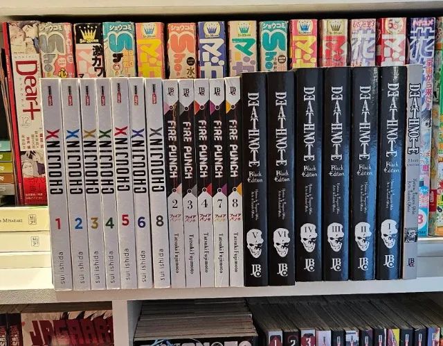 Mangás death note, choujin x