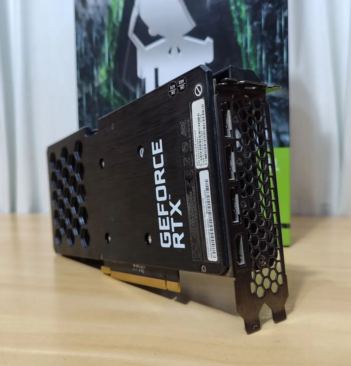 RTX 3060 Gainward Ghost 12Gb 192bits GDDR6, perfeito estado