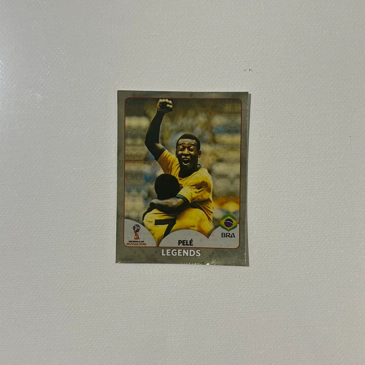 Figurinha Legends Pelé Copa 2018