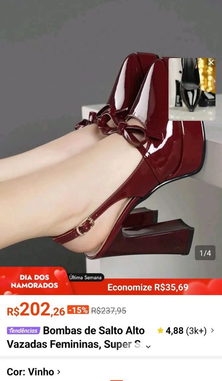Sapato sheiw feminino  - Foto 2