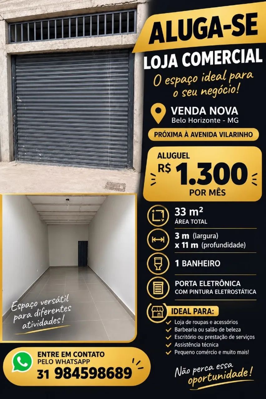 Loja - venda nova