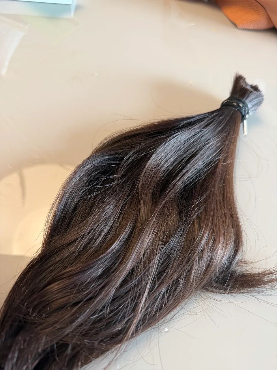 Cabelo Humano Virgem Liso - Natural, Sem Química - Foto 3