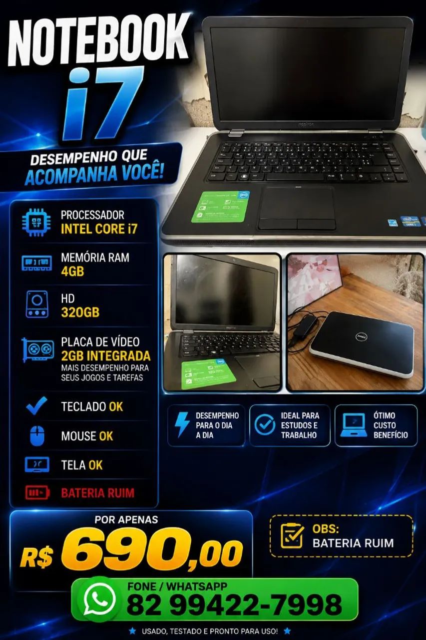 Notebook i7