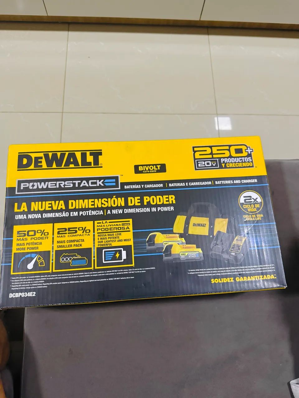 Kit DeWALT power stack - 20v - LANÇAMENTO  - Foto 4