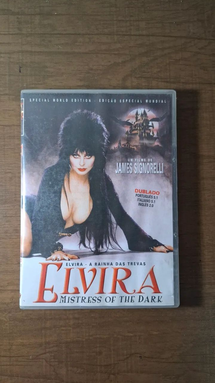 DVD - Elvira a Rainha das Trevas ORIGINAL