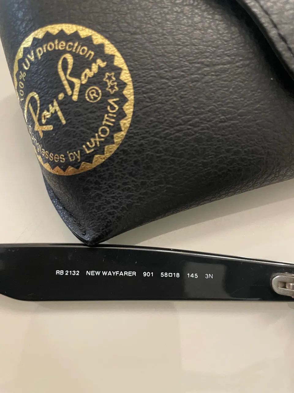 Óculos de Sol Ray Ban 2132 New Wayfarer Classic - Foto 3