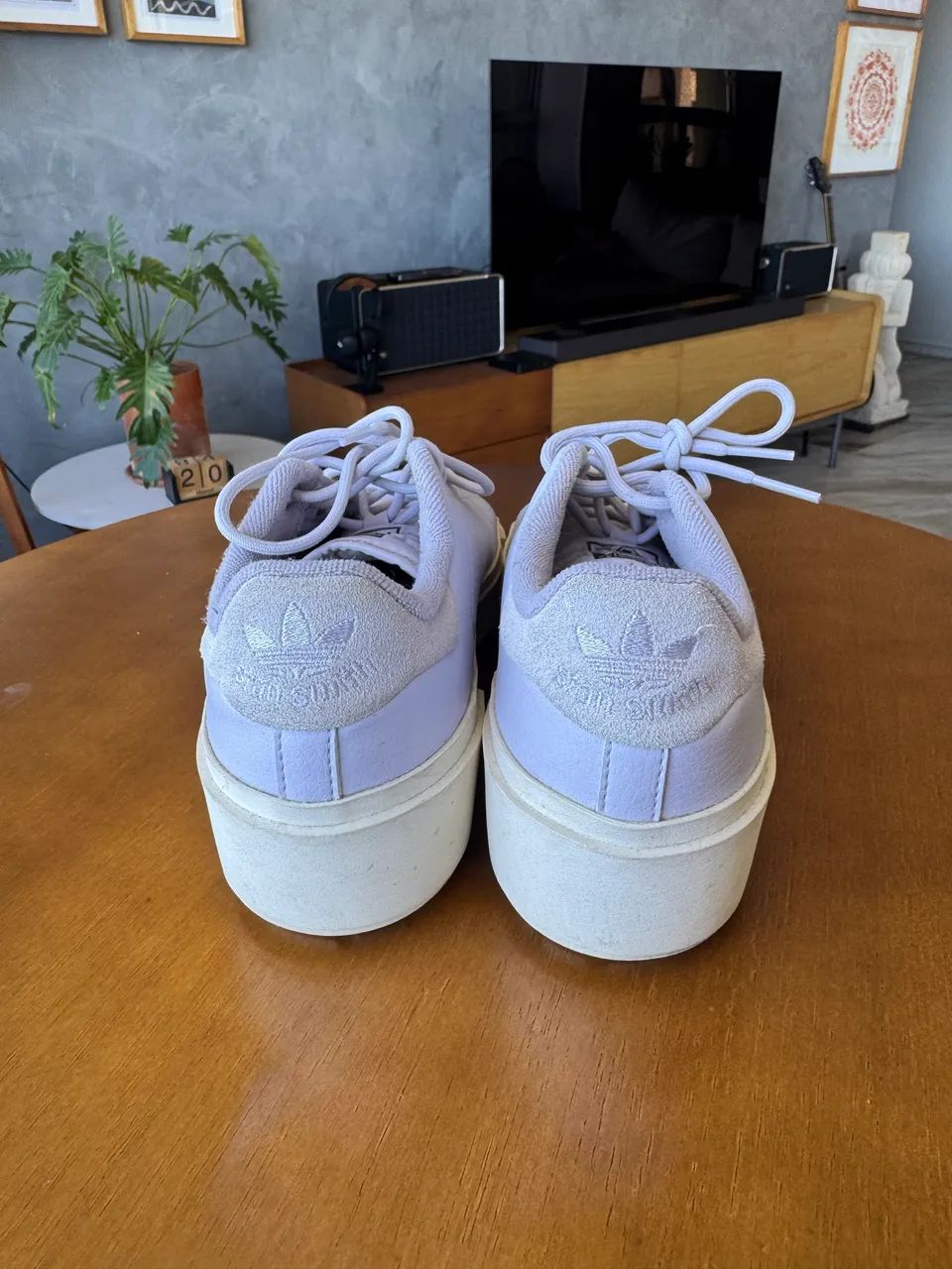 Adidas Stan Smith Bonega Lilás - Foto 2