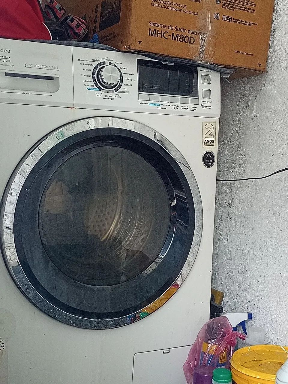 Máquina lava e seca