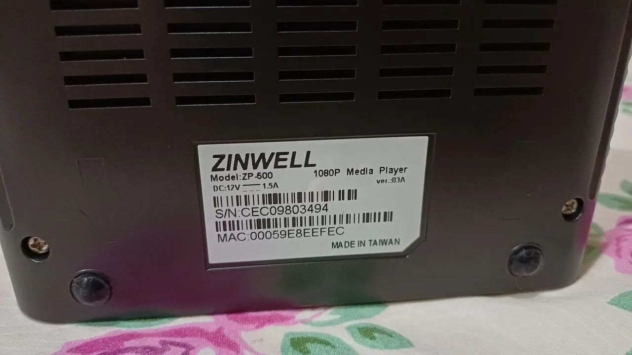 Multimídia ZP-500 Reprodutor 2usb HDMI 1080p - Foto 3