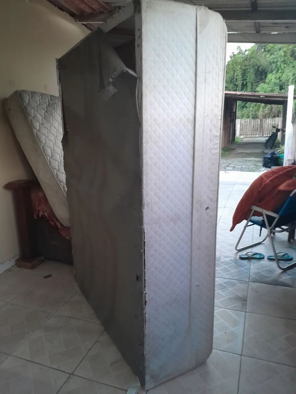 CAMA BOX COM COLCHÃO  - Foto 5