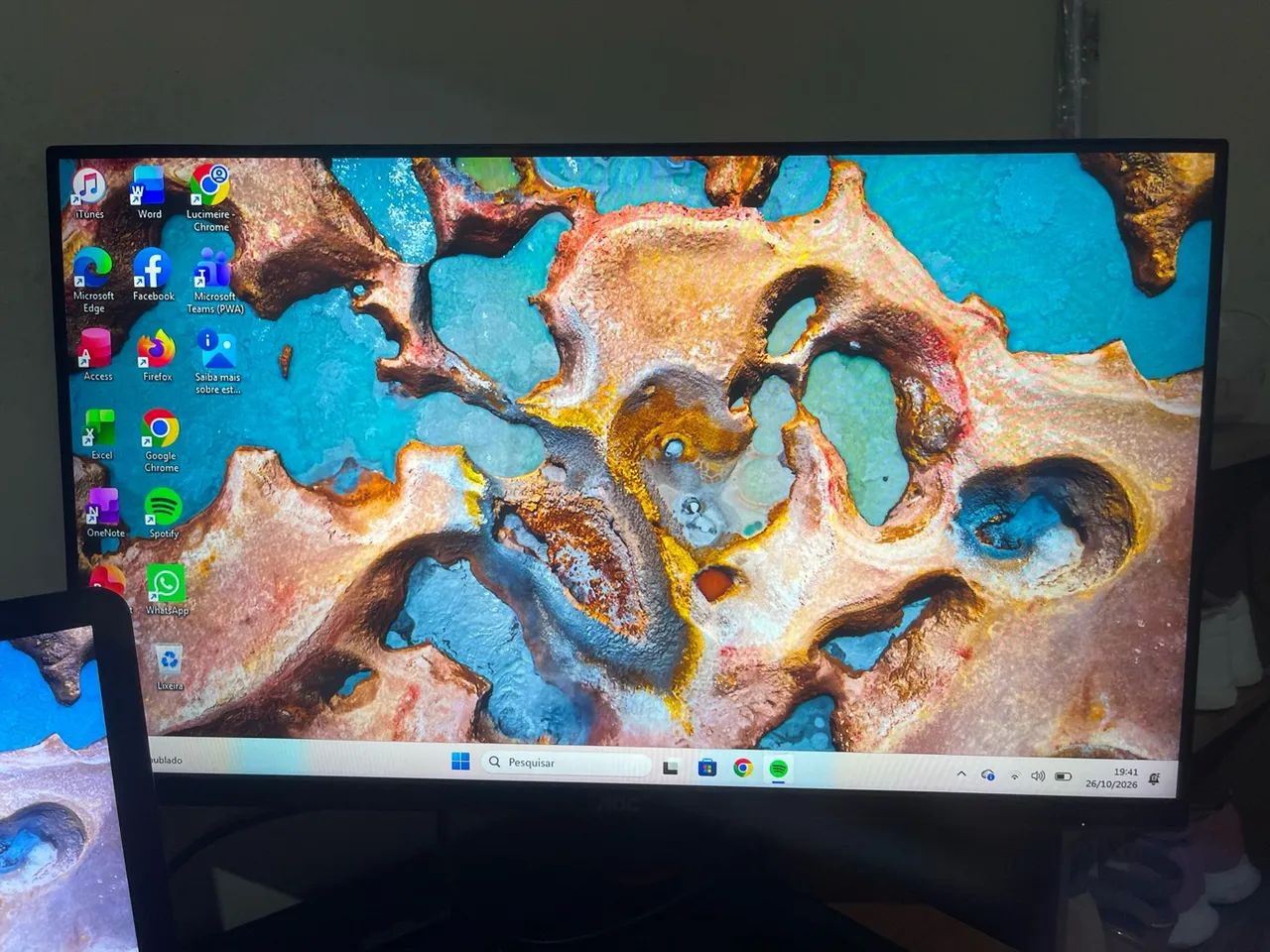 Monitor Aoc Gamer de 27 polegadas  - Foto 2