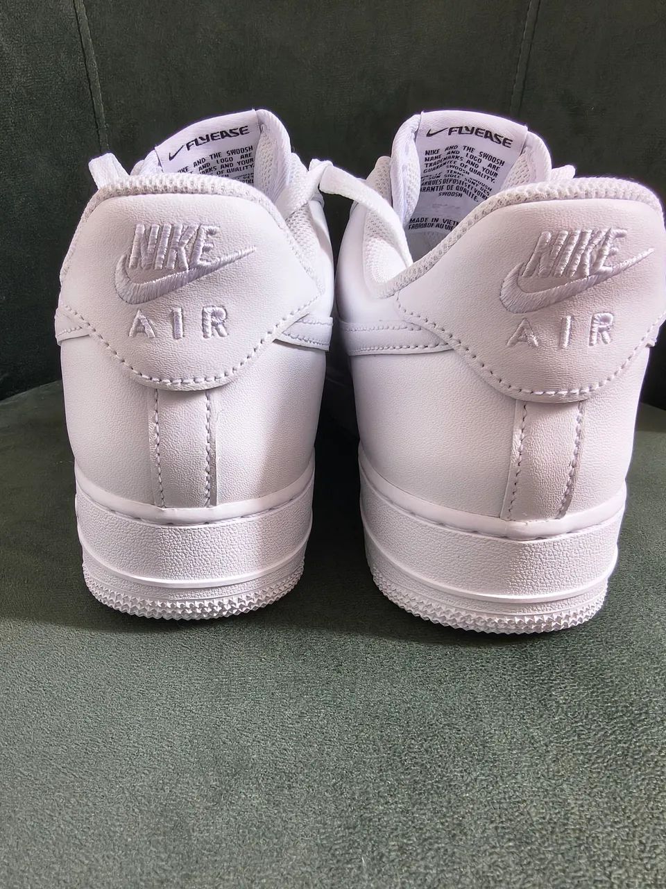 Vendo Tênis NIKE Air Force 1 Flyease Triple White ORIGINAL  - Foto 3