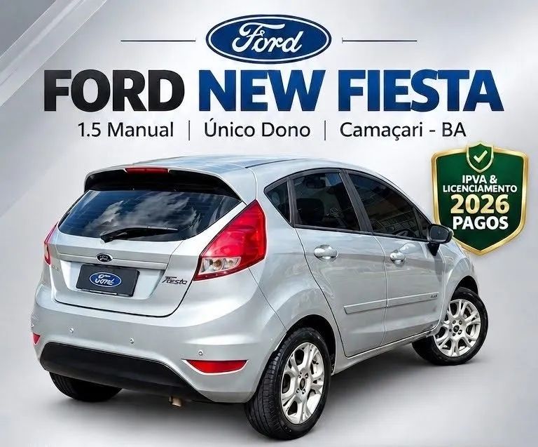 Ford Fiesta 1.5 16V FLEX MEC. 5P 2016