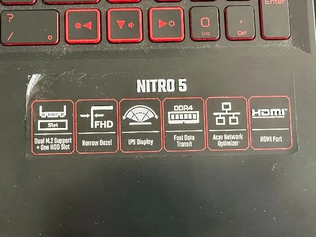 Notebook Gamer - Acer Nitro 5 - Foto 2