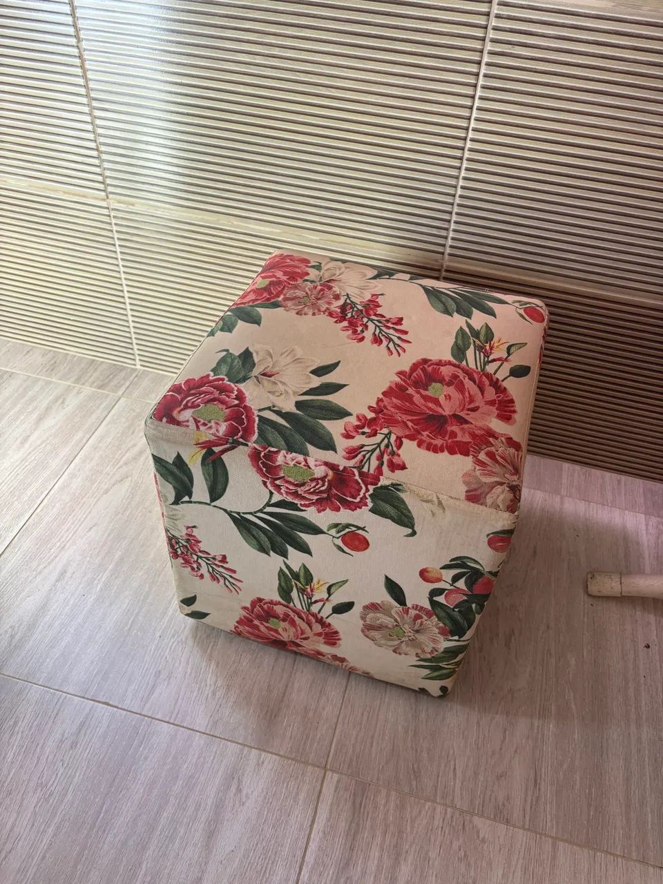 Pufe florido - Foto 4